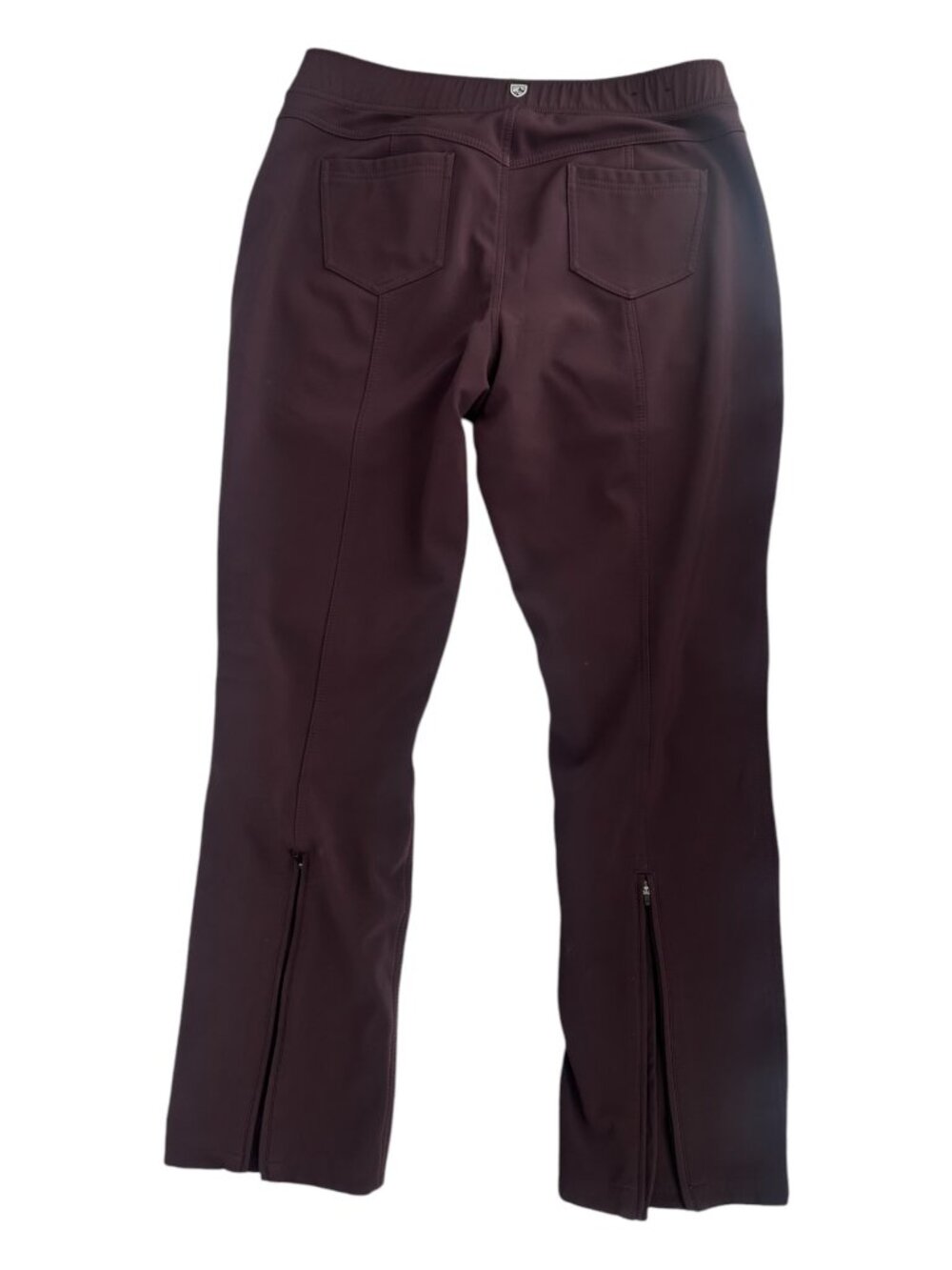 Kuhl Fleece Lined Softshell Hiking Pants 16 Brown Winter Coat Gorpcore - Picture 2 of 11